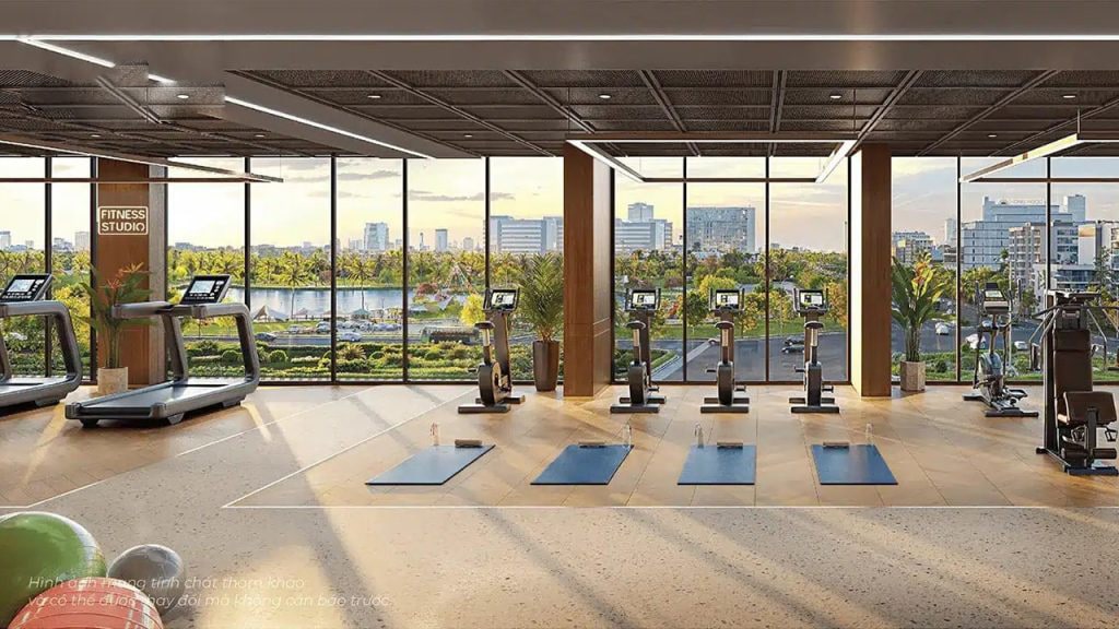 Tiện ích Sun Feliza Suites - Thông tin chính thức từ Sun Group 5 Phòng tập gym được trang bị máy móc hiện đại từ các thương hiệu nổi tiếng