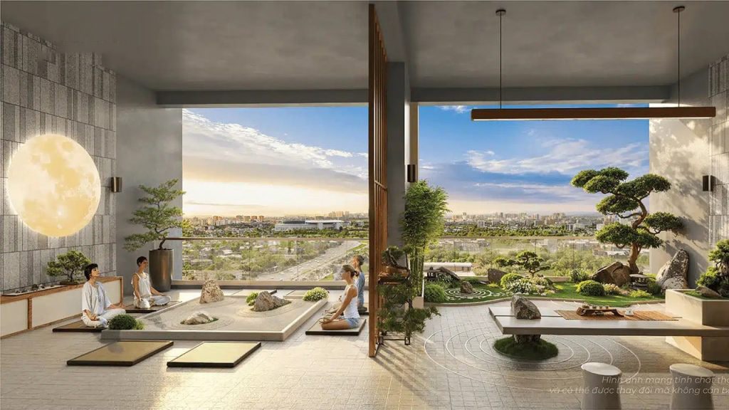 Tiện ích Sun Feliza Suites - Thông tin chính thức từ Sun Group 3 Vườn thiền cao tầng với không gian Zen Nhật Bản giữa lòng Hà Nội, mang lại sự bình yên vượt thời gian cho cư dân