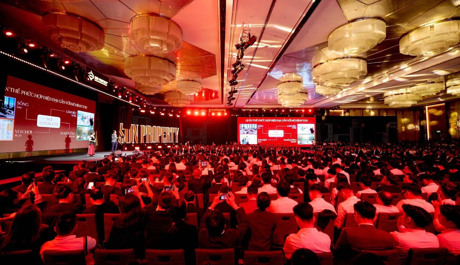 Gần 2.000 chuyên viên kinh doanh khuấy đảo sự kiện ra quân dự án Sun Feliza Suites