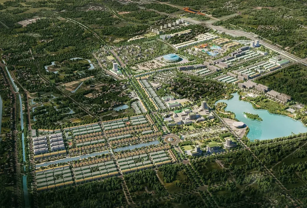 Sun Bắc Ninh: Tâm Điểm Đầu Tư Bất Động sản 2025 Nhờ Sóng Hạ Tầng và Tăng Trưởng Vĩ Mô 4 Phối cảnh dự án Sun Bắc Ninh