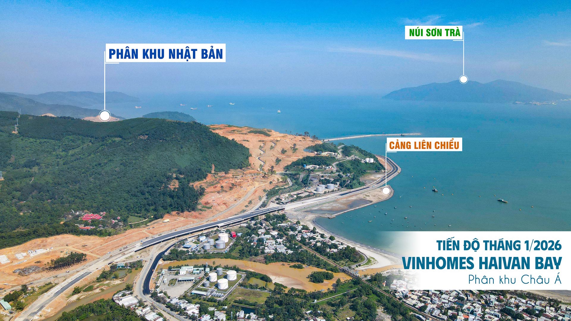 Tiến độ đầu năm 2026 dự án Vinhomes Hải Vân Bay - Ảnh 2