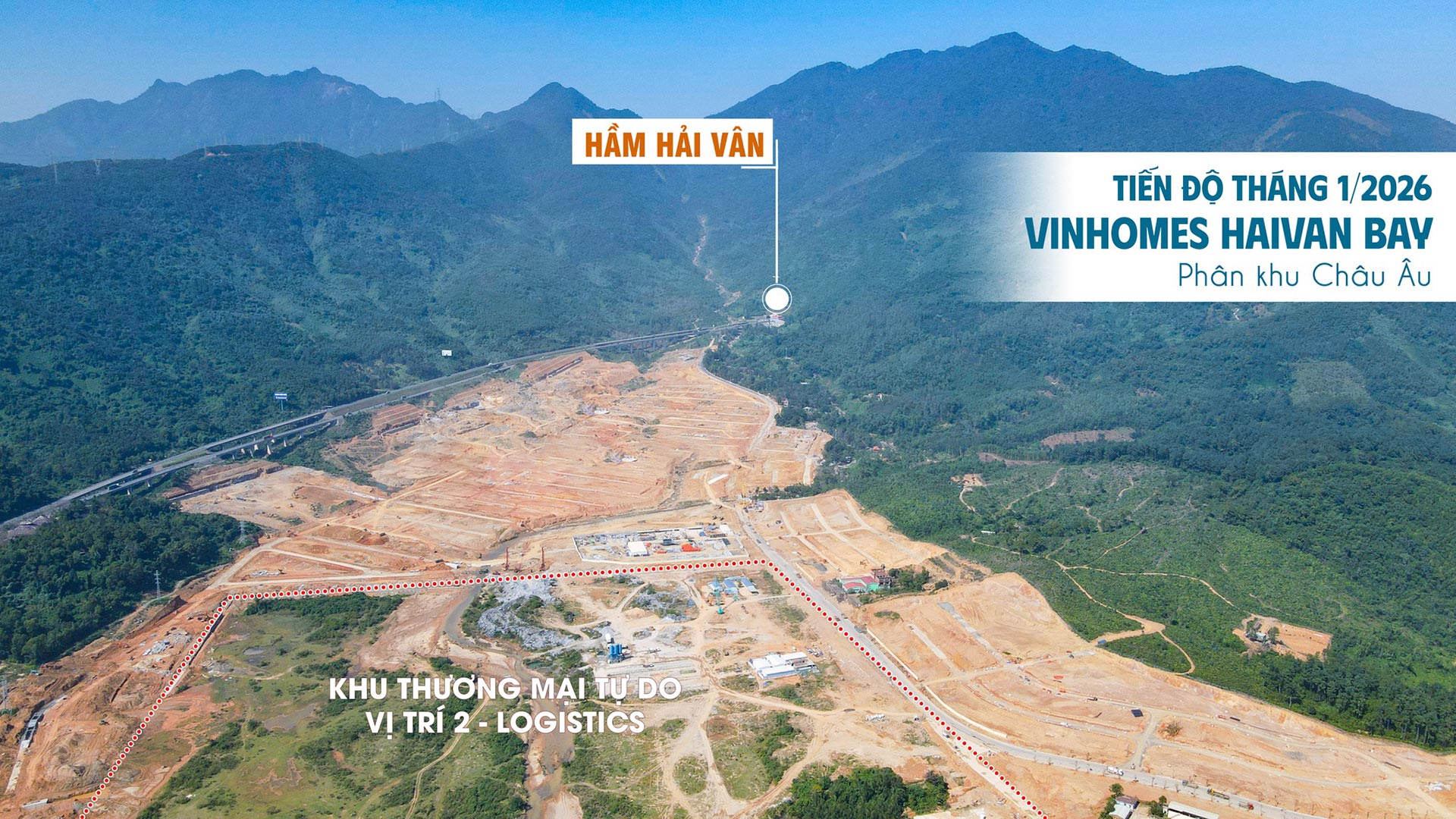 Tiến độ đầu năm 2026 dự án Vinhomes Hải Vân Bay - Ảnh 1